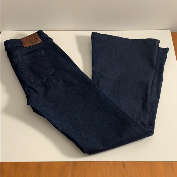 True Religion Wide Leg Dark Wash Jeans 28 - Picture 3 of 9